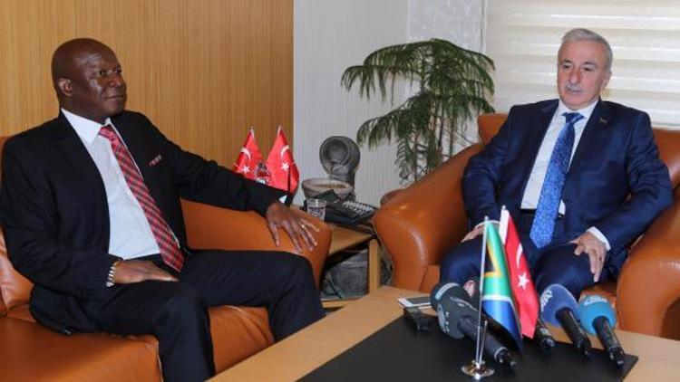 Güney Afrika Cumhuriyeti Büyükelçisi Malefane’den  işadamlarına yatırım çağrısı