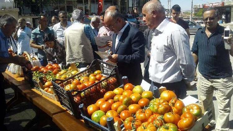 Bünyanda domates festivali yapıldı