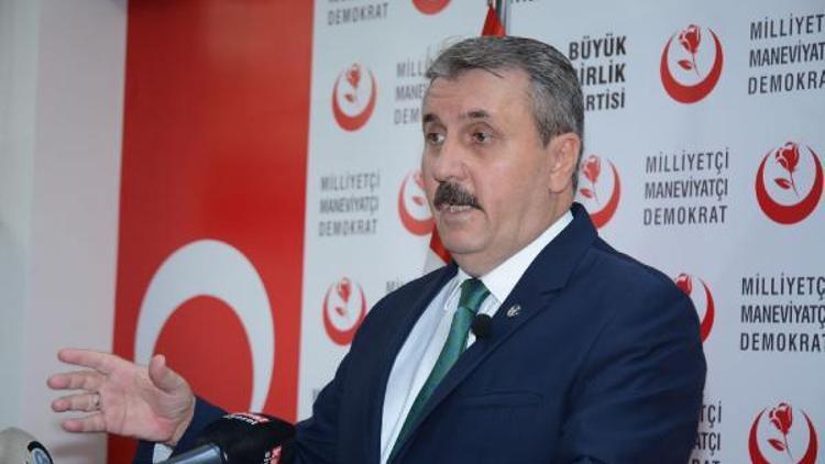 BBP Başkanı Destici: Darbe kimden gelirse gelsin hepsine karşıyız