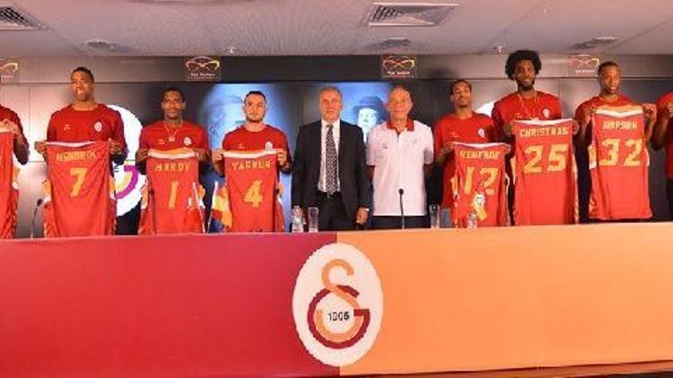 Galatasaray Odeabank takım lansmanı yapıldı