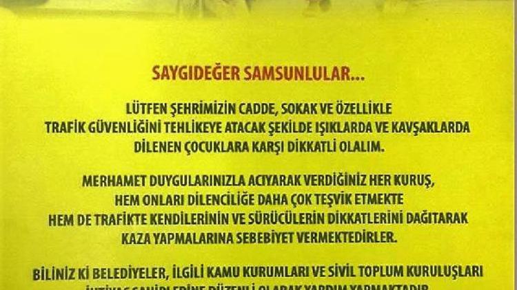 Büyükşehir Belediyesi dilenci çocuklar için harekete geçti