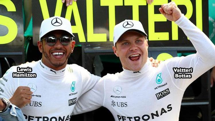 ‘Bottas’la Hamilton’un kimyaları uydu’