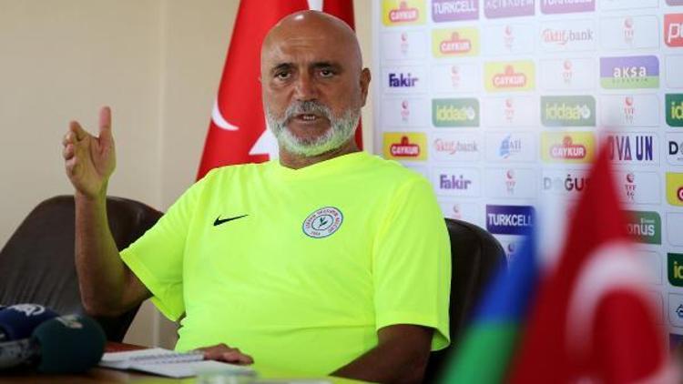 Çaykur Rizespor teknik direktörü:Son maçtan ders çıkaracağız