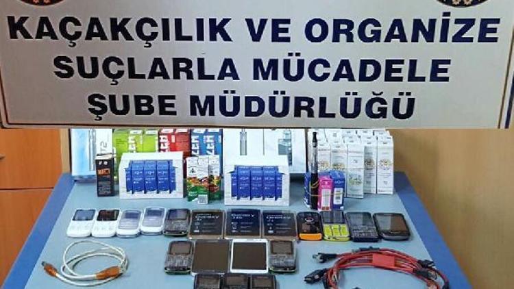 Gümrük kaçağı telefon operasyonu