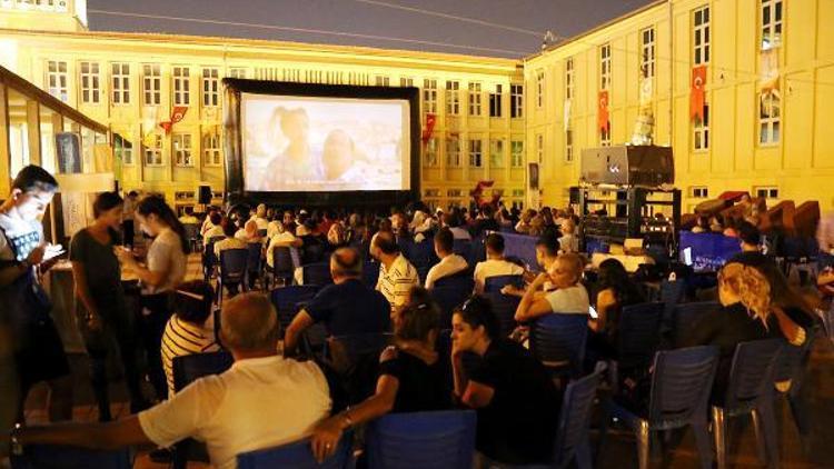 Gaziantepte, açık hava sinema etkinliği
