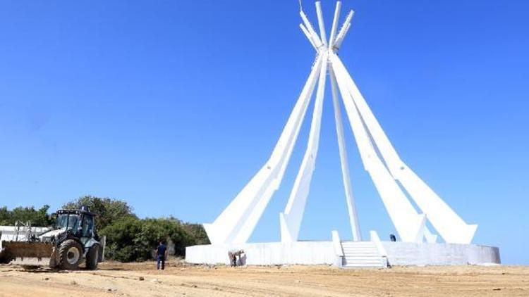 Son Kurşun Anıtında son düzenlemeler yapılıyor