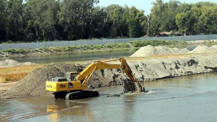 Meriç Nehrinden 3 milyon 500 metreküp kum çıkarılacak