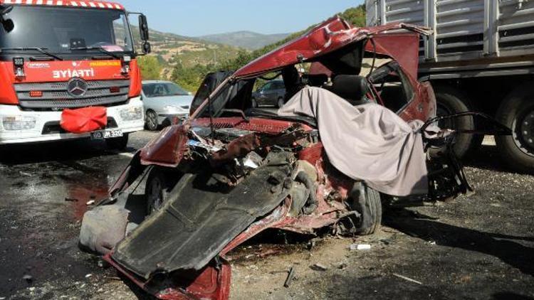 Tokatta trafik kazası: 1 ölü, 7 yaralı