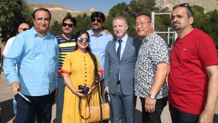 Sivas yabancı turistlerin ilgisiyle karşılaşıyor