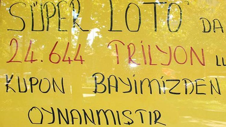 Süper Lotodan bir kişiye 24.6 milyon lira...