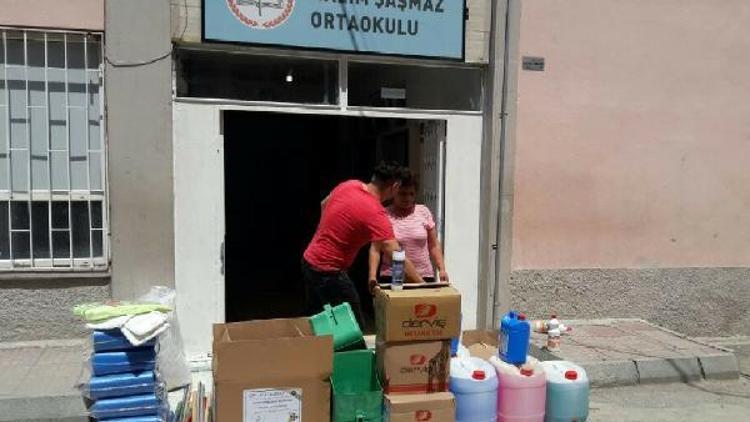 Büyükşehirden okullara Hijyen desteği