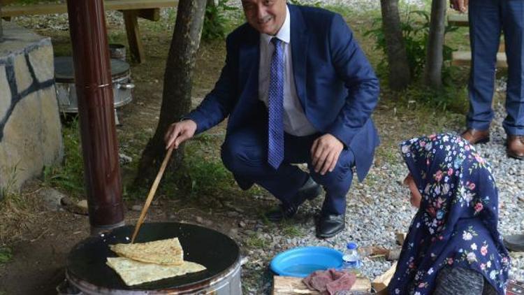 Sadağı Kanyonu’nda lezzet şöleni