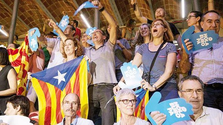 İspanyada Katalonya referandumuna tepki