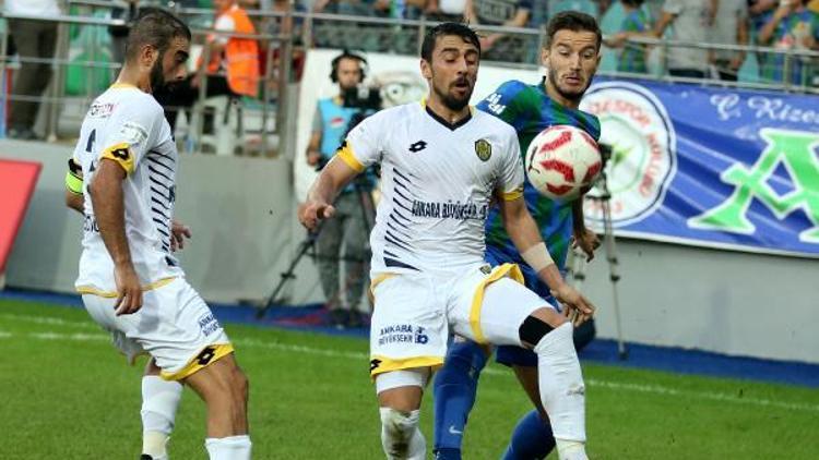 Çaykur Rizespor - Ankaragücü (FOTOĞRAFLAR)