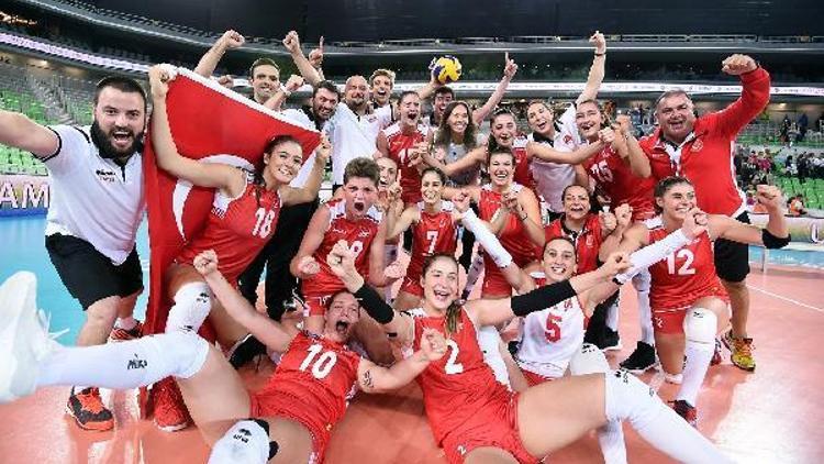 Türkiye, 2017 Dünya 23 Yaş Altı Kadınlar Voleybol Şampiyonasında şampiyon oldu (FOTOĞRAFLAR)