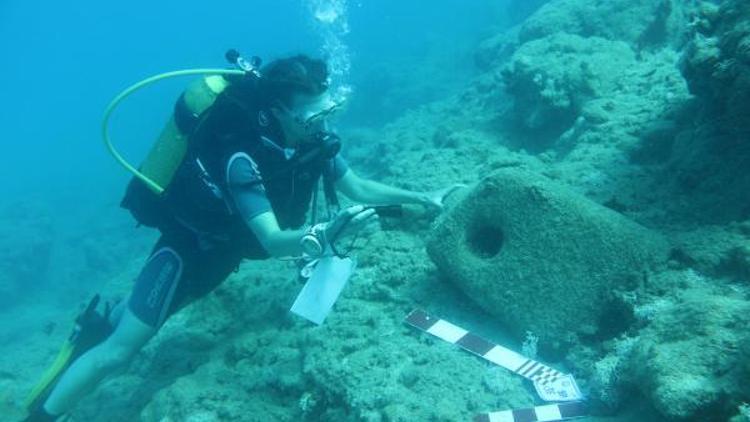 Mersin kıyılarında 18 antik gemi batığı bulundu