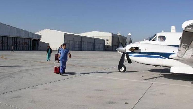 Kara Havacılık Komutanlığı uçağı, organ nakli için havalandı