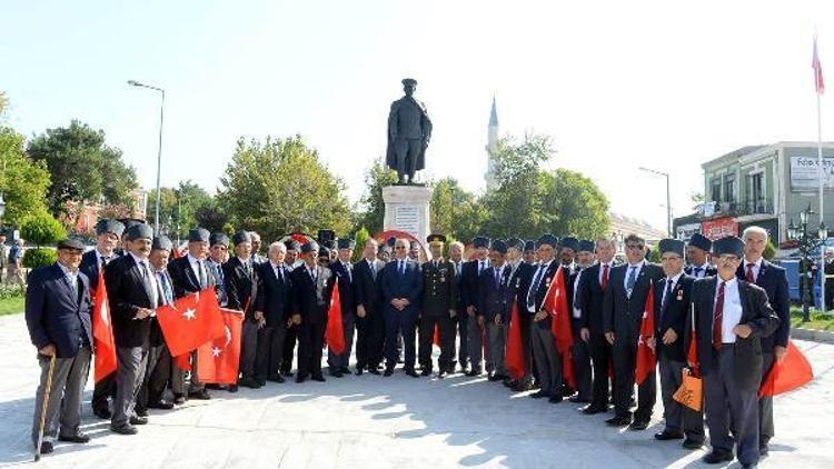 Edirnede Gaziler Günü törenlerle kutlandı