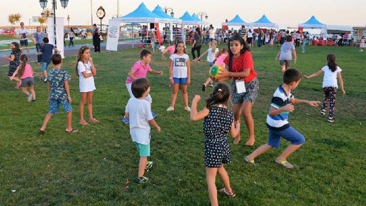 Süleymanpaşa Çocuk Kulübü üyeleri doyasıya eğlendi