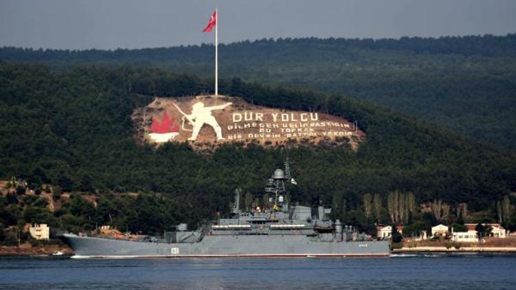 Rus savaş gemisi Azov, Akdenize iniyor