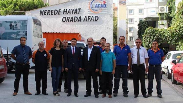 AFAD Deprem Dairesi Başkanı Çanakkalede