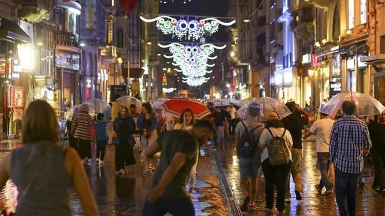 İstanbulda sağanak yağış başladı