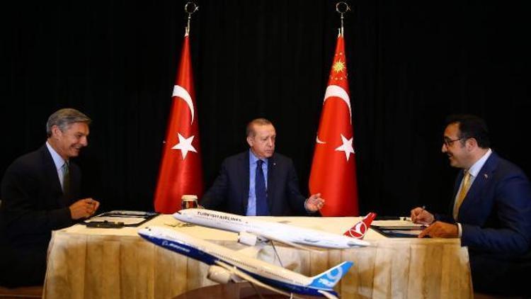 fotoğraflar//Cumhurbaşkanı Erdoğan Boeing imza törenine katıldı