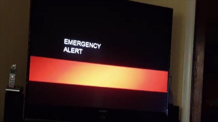 TV yayını bir anda kesildi... Kıyamet alarmı verildi