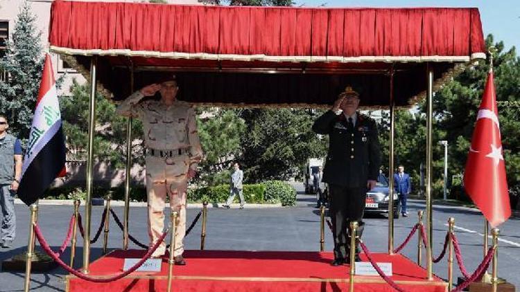 Orgeneral Hulusi Akar, Iraklı mevkidaşı  Orgeneral Osman Ali Ferhud El-Ghanimi ile görüştü