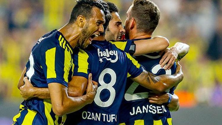 5 kırmızı kartın çıktığı derbiyi Fenerbahçe kazandı