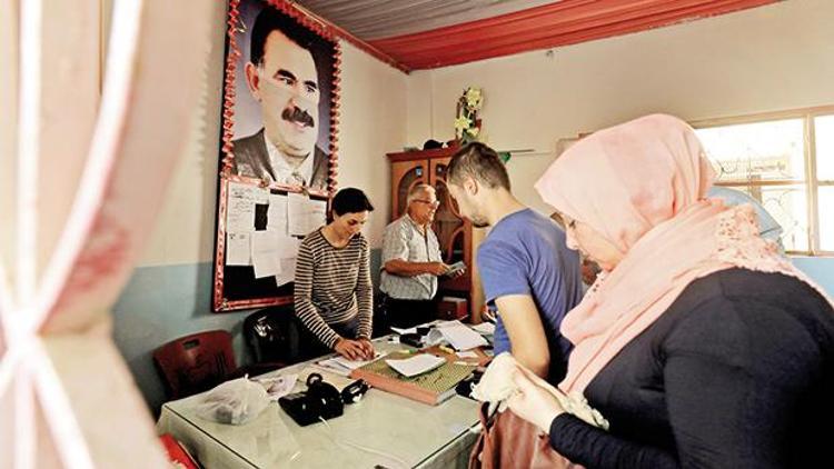 Suriye’nin kuzeyinde Öcalan gölgesinde oylama