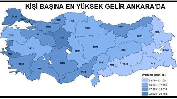 Kullanılabilir kişi başına yıllık gelir 20 bin liranın altında kaldı