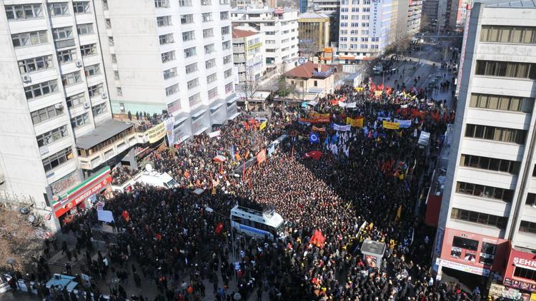 Kızılay ve çevresinde eylem yasak