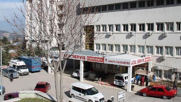 Amasya’da harç makinesi 16 yaşındaki çocuğun bacağını kopardı