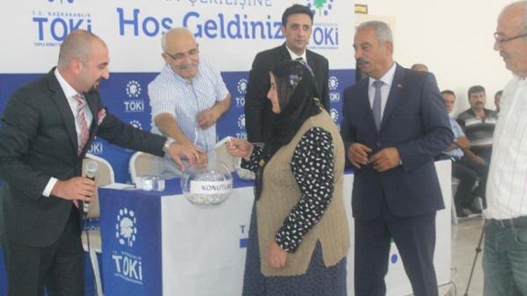 TOKİ konutlarına başvuran herkes ev sahibi oldu