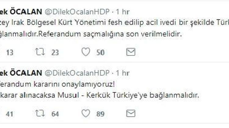 HDP Milletvekili Dilek Öcalanın Twitter hesabı hacklendi