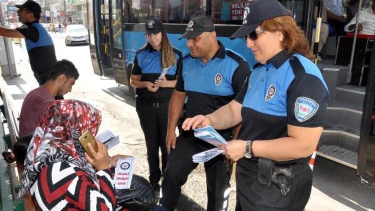 Polisten broşürlü düğünlerde silah atmayın uyarısı