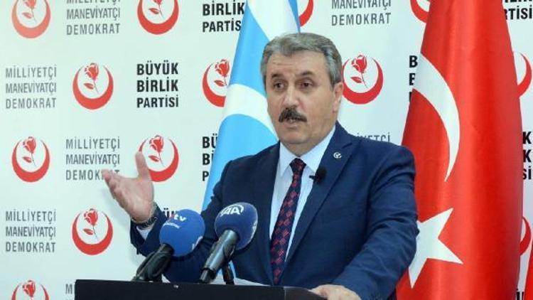 BBP Genel Başkanı Desticiden Telafer ve Tazehurmatu açıklaması