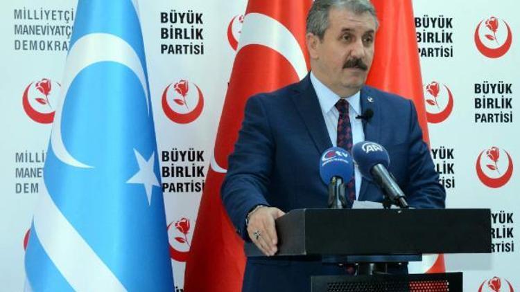 BBP Genel Başkanı Destici, “Eğitim öğretim başladıktan sonra sistem değişikliği doğru olmaz”