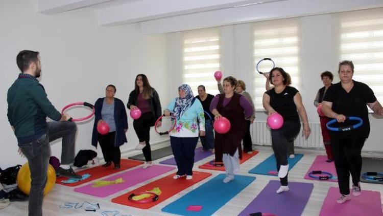 Edirnede kadınlar obezite okulunda zayıflayacak