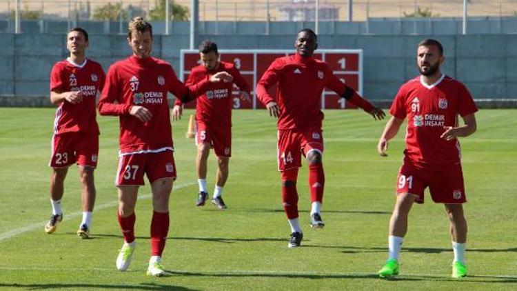 Demir Grup Sivasspor, Antalyaspor hazırlıklarını sürdürdü
