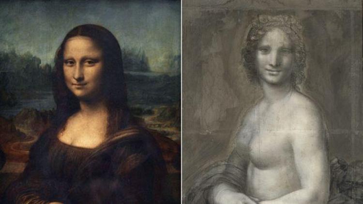 Mona Lisanın nü taslağı Fransada bulundu