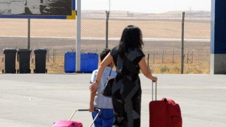 Erbil Uluslararası Havalimanından son uçuşlar yapıldı