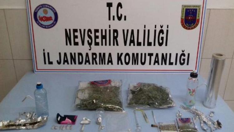 Nevşehir’de uyuşturucu operasyonu