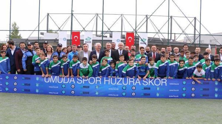 Bursada Umuda Spor Huzura Skor projesinin açılışı yapıldı