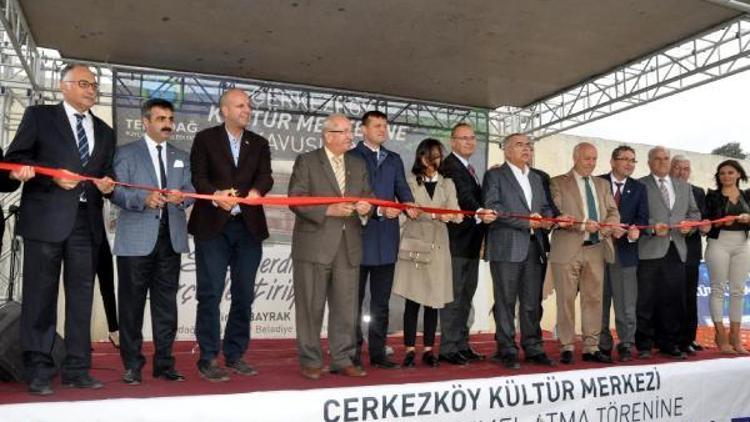 Çerkezköy Kültür Merkezinin temeli atıldı
