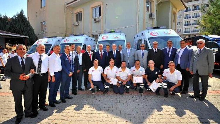 Osmaniyede ambulans sayısı 39a çıktı