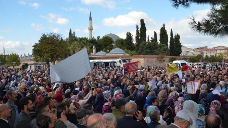 Gebzede bin kişi tapuları için eylem yaptı