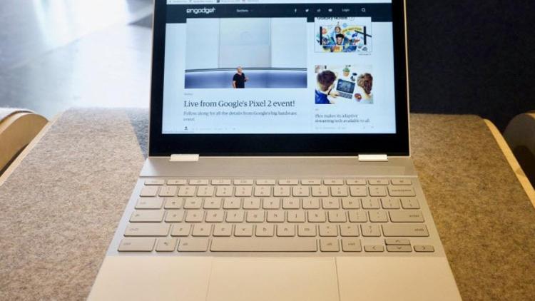 Googleın yeni bilgisayarı sahnede: Google Pixelbook