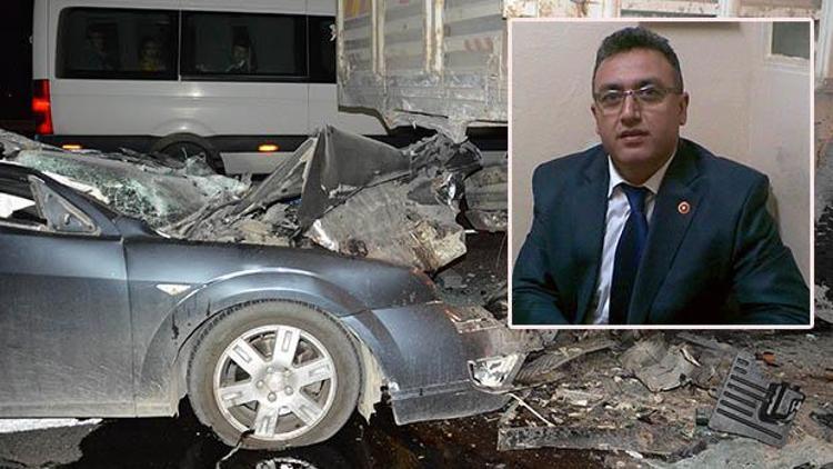 AK Partiyi üzen ölüm: İl Genel Meclisi Üyesi kaza kurbanı